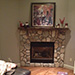 Fireplace Stone Work Construction Project After