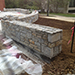 Student Walkway Construction Project Before