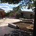 Student Walkway Construction Project Before
