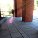 Student Walkway Construction Project After