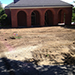 Student Walkway Construction Project Before