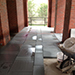 Student Walkway Construction Project After