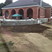 Student Walkway Construction Project Before