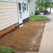 Walkway/Patio Construction Project Before