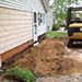 Walkway/Patio Construction Project Before